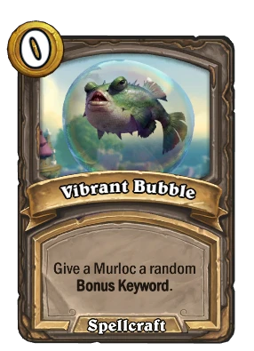 Vibrant Bubble Card Image
