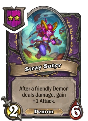 Stray Satyr Card Image