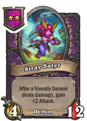 Stray Satyr Card Image