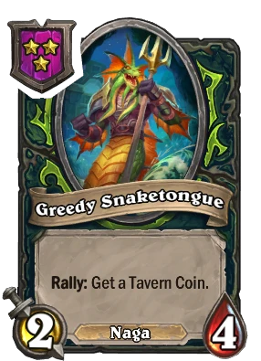 Greedy Snaketongue Card Image