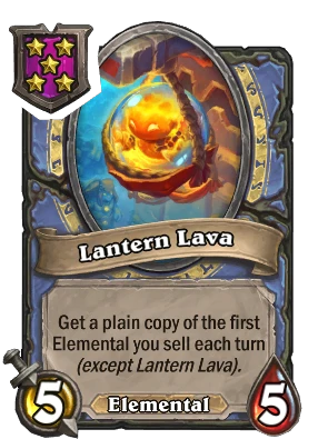 Lantern Lava Card Image