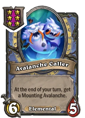 Avalanche Caller Card Image