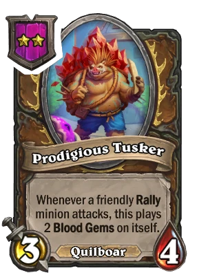 Prodigious Tusker Card Image