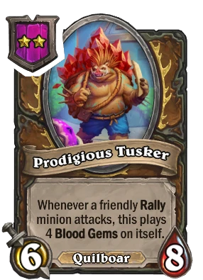 Prodigious Tusker Card Image