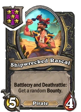 Shipwrecked Rascal Card Image