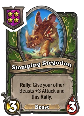 Stomping Stegodon Card Image
