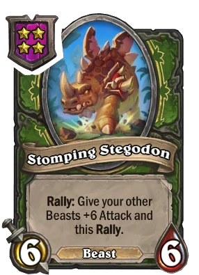 Stomping Stegodon Card Image