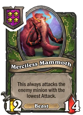 Merciless Mammoth Card Image