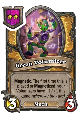 Green Volumizer Card Image