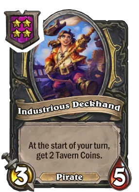 Industrious Deckhand Card Image