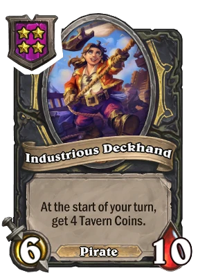 Industrious Deckhand Card Image
