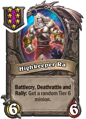 Highkeeper Ra Card Image
