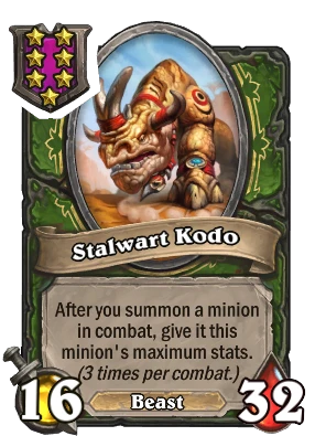Stalwart Kodo Card Image