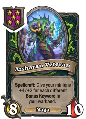 Azsharan Veteran Card Image