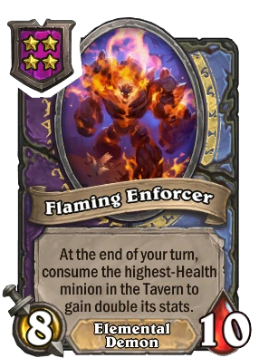Flaming Enforcer Card Image