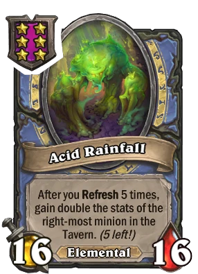 Acid Rainfall Card Image