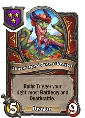 Timewarped Greenskeeper Card Image