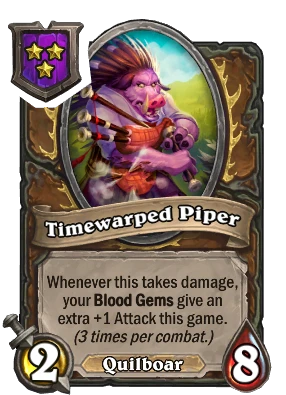 Timewarped Piper Card Image