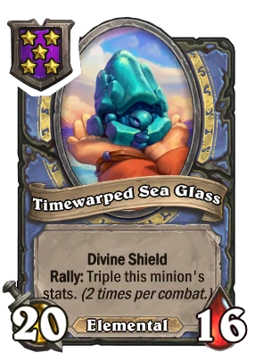 Timewarped Sea Glass Card Image