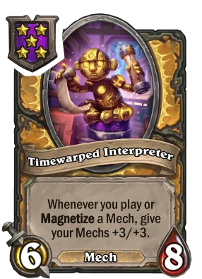 Timewarped Interpreter Card Image