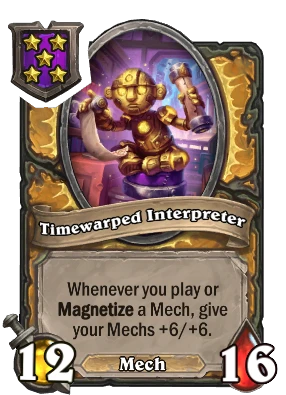 Timewarped Interpreter Card Image