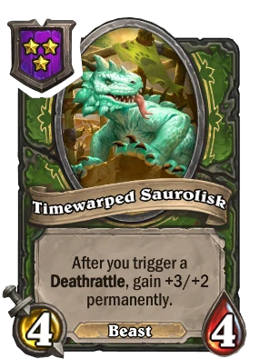 Timewarped Saurolisk Card Image