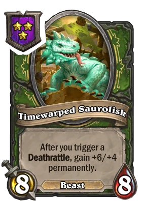 Timewarped Saurolisk Card Image