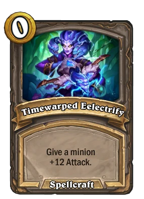 Timewarped Eelectrify Card Image