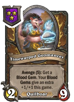 Timewarped Geomancer Card Image