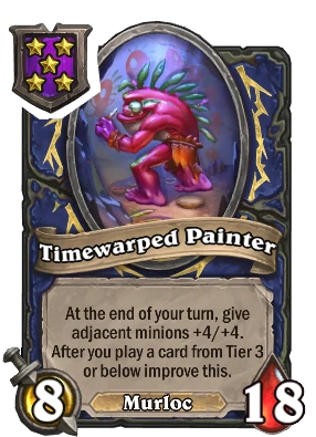 Timewarped Painter Card Image