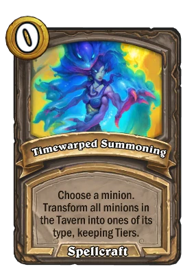 Timewarped Summoning Card Image