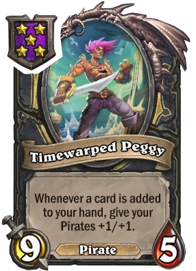 Timewarped Peggy Card Image