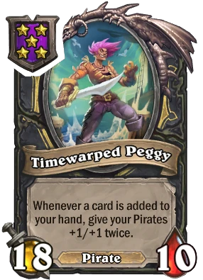 Timewarped Peggy Card Image