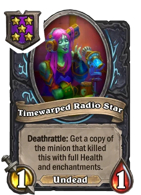 Timewarped Radio Star Card Image