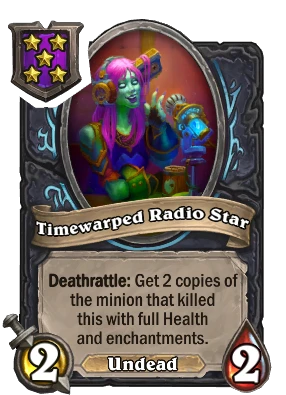 Timewarped Radio Star Card Image