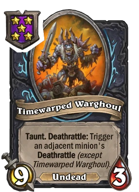 Timewarped Warghoul Card Image