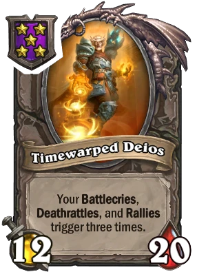 Timewarped Deios Card Image