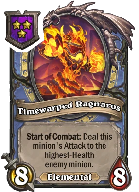 Timewarped Ragnaros Card Image