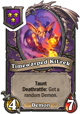 Timewarped Kil'rek Card Image