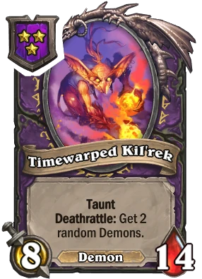 Timewarped Kil'rek Card Image