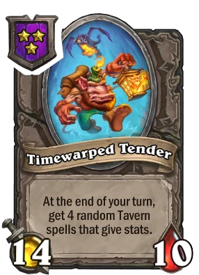Timewarped Tender Card Image