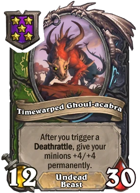Timewarped Ghoul-acabra Card Image