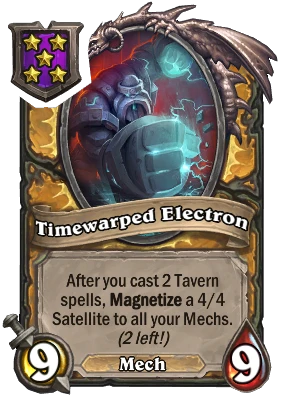 Timewarped Electron Card Image