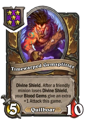 Timewarped Gemsplitter Card Image