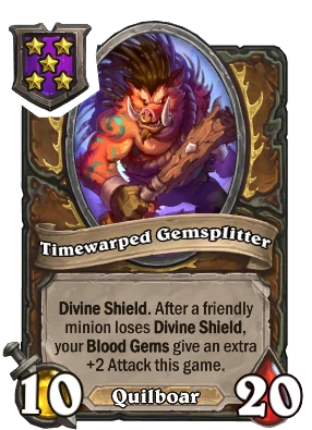 Timewarped Gemsplitter Card Image
