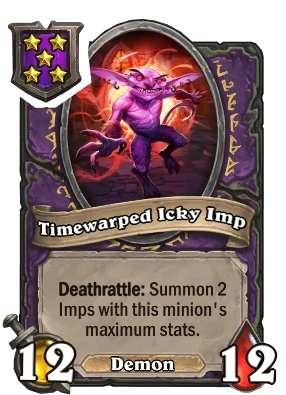 Timewarped Icky Imp Card Image