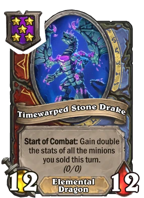 Timewarped Stone Drake Card Image