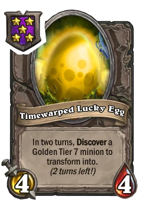 Timewarped Lucky Egg Card Image