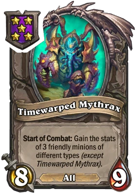Timewarped Mythrax Card Image