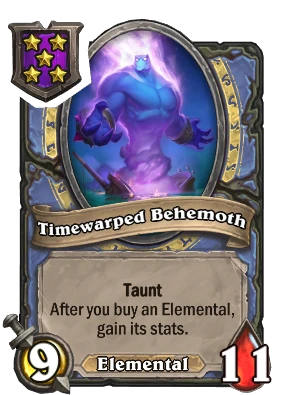 Timewarped Behemoth Card Image